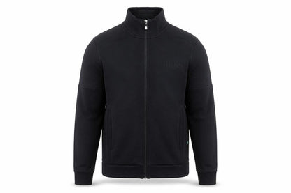 Mens UK Size M HUGO BOSS Black Full Zip Sweatshirt