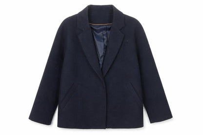 Womens UK Size M Jigsaw Blue Basic Jacket