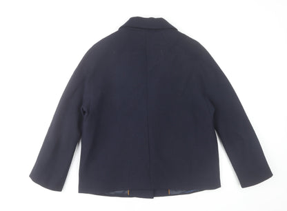 Womens UK Size M Jigsaw Blue Basic Jacket