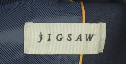 Womens UK Size M Jigsaw Blue Basic Jacket