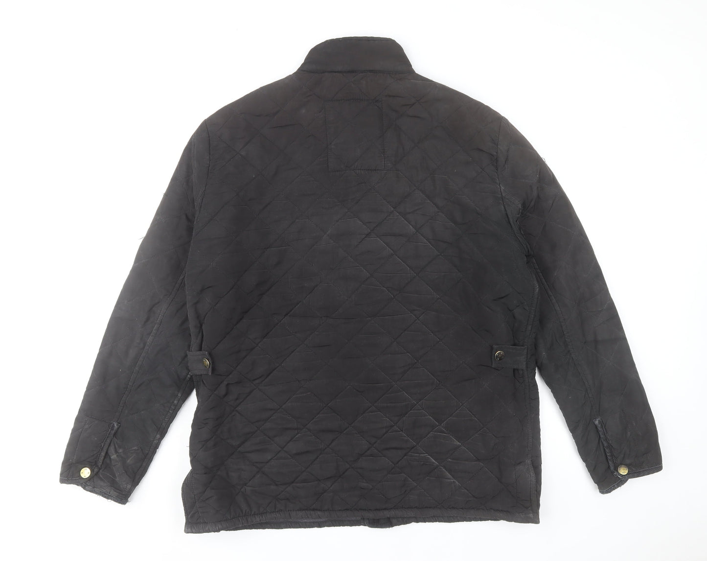 Howick Men's Black Quilted Jacket L The Pembroke Outdoor Coat