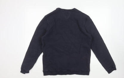 Tommy Hilfiger Denim Men's Navy XL Crew Neck Sweatshirt