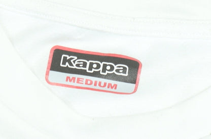 Mens UK Size M Kappa White  T-Shirt
