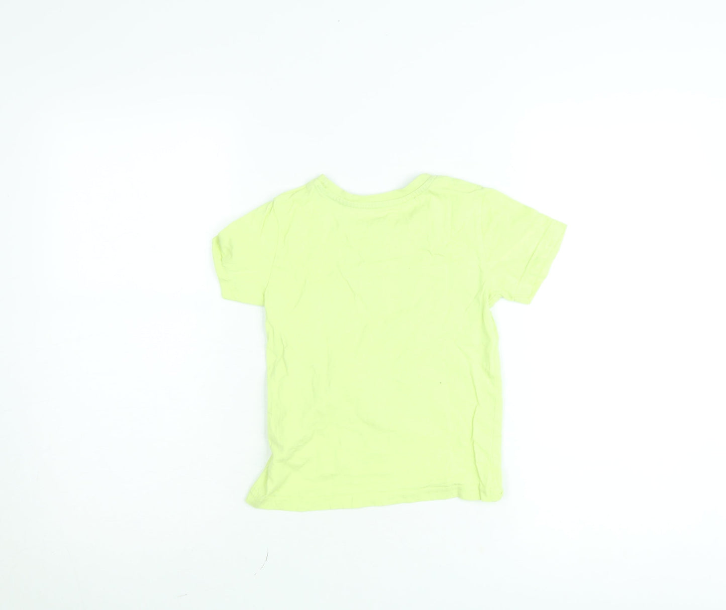 Dunnes Stores Boys Yellow Graphic Gaming Print T-Shirt 5-6 Years