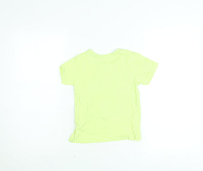 Dunnes Stores Boys Yellow Graphic Gaming Print T-Shirt 5-6 Years