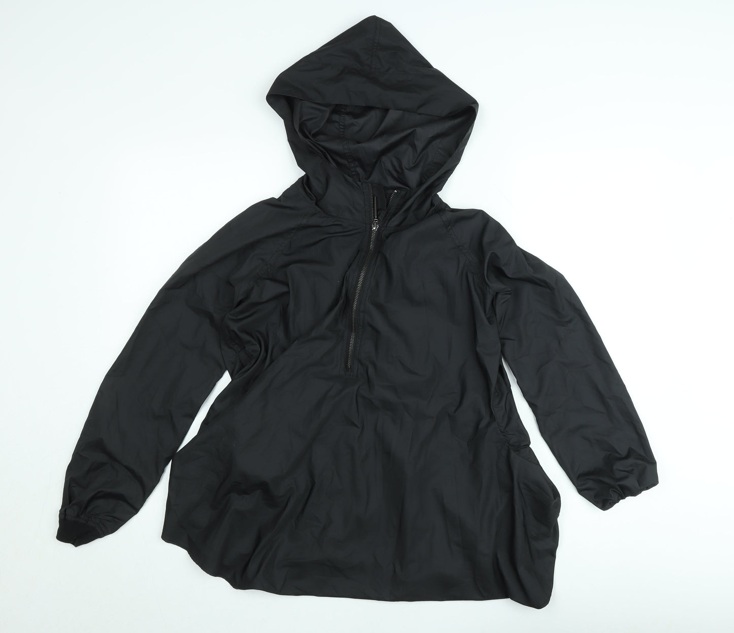 Vero Moda Women's Black XS Hooded Anorak Jacket Lightweight