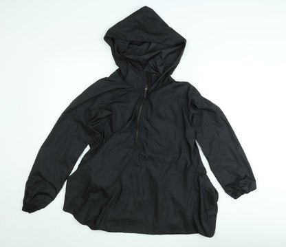 Vero Moda Women's Black XS Hooded Anorak Jacket Lightweight
