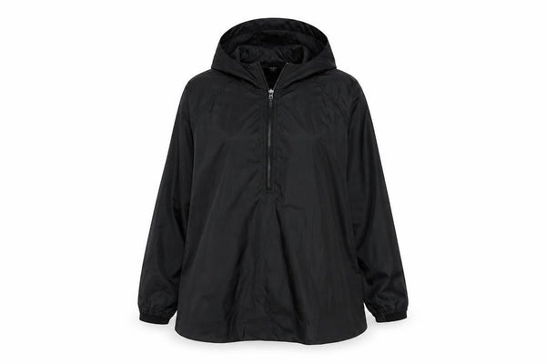 Vero Moda Women's Black XS Hooded Anorak Jacket Lightweight
