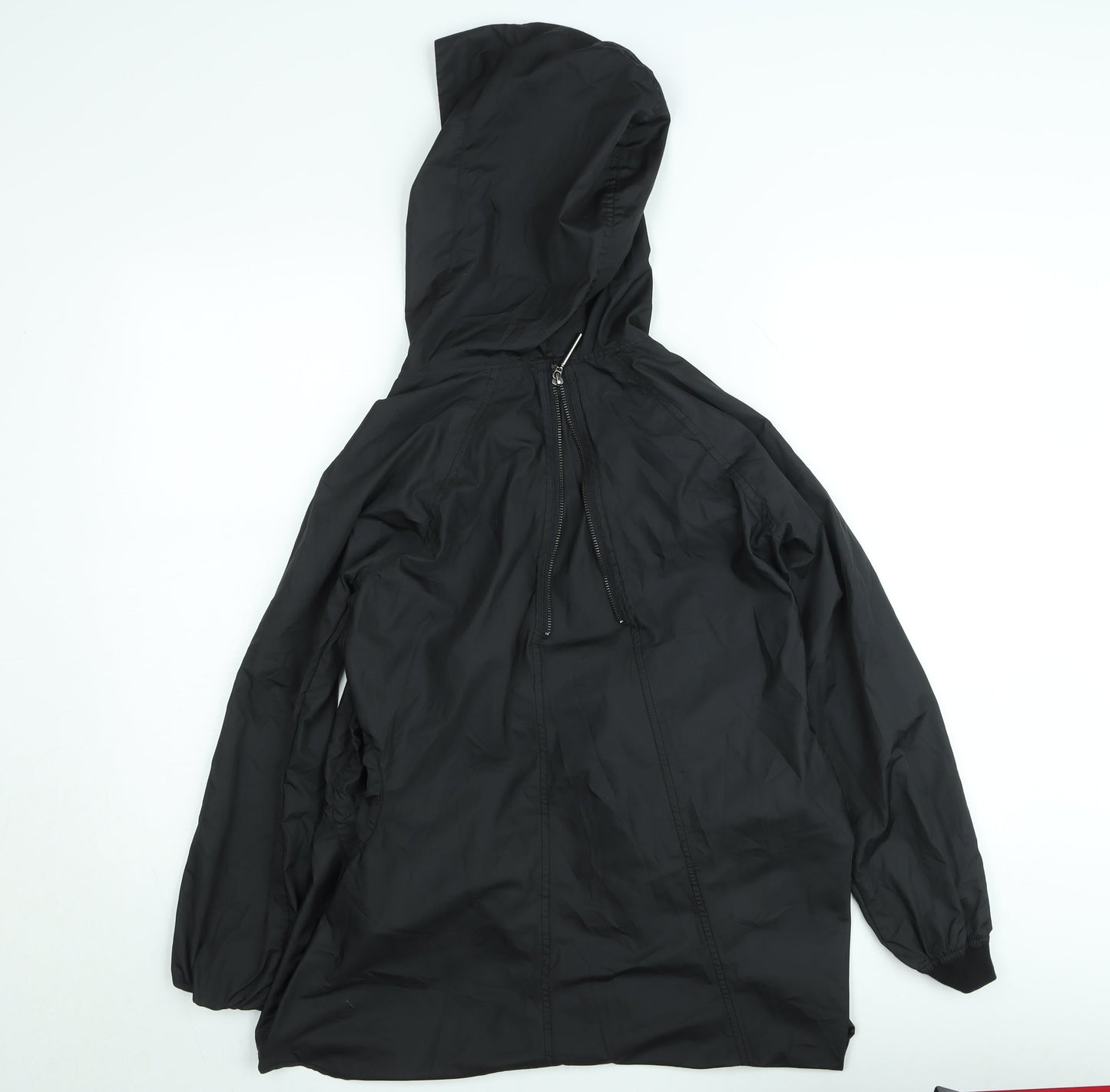 Vero Moda Women's Black XS Hooded Anorak Jacket Lightweight
