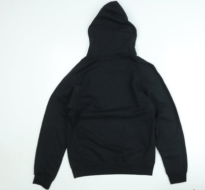 Port & Company Women's Black Pullover Hoodie Size S Graphic Print