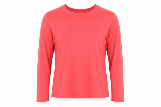 Marks and Spencer Goodmove Red Long Sleeve Stretch Top Women’s Size 12