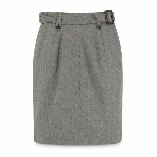 Apanage Women’s Grey Herringbone Pencil Skirt Size 10