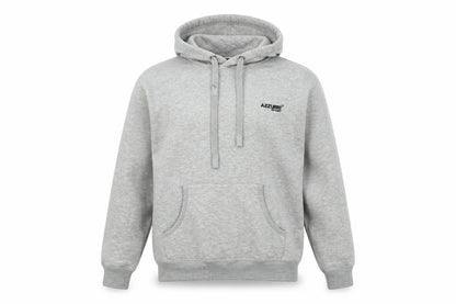 Azzurri Sport Men's Grey Pullover Hoodie Medium Fleece Regular Fit
