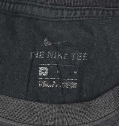 Nike Men's Black Crew Neck Short Sleeve Graphic T-Shirt M