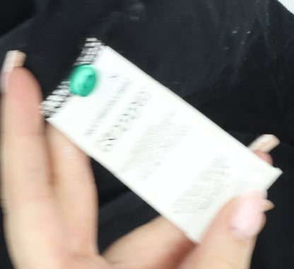 Kappa Men’s Green Black Colourblock Rugby Polo Shirt Size L