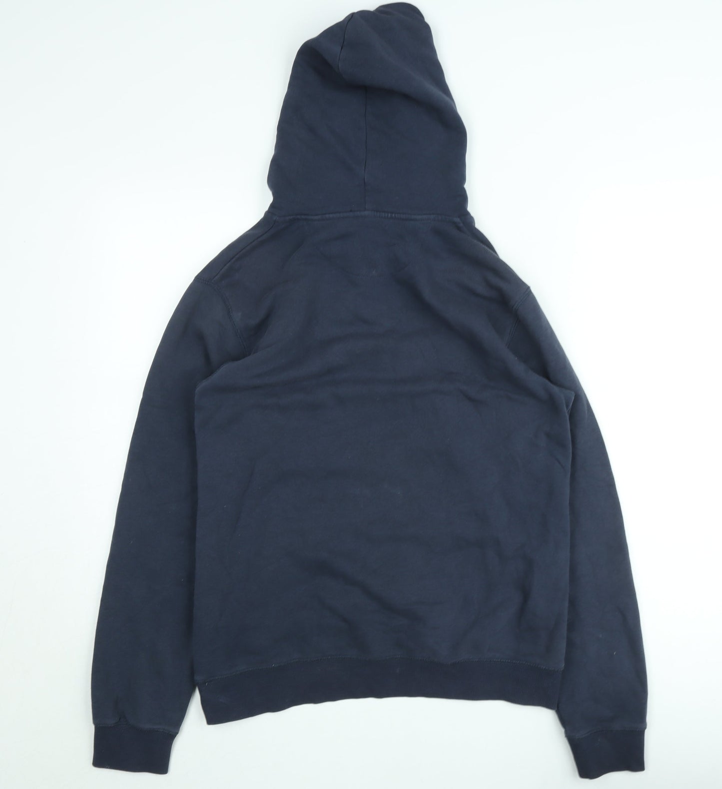 SOL'S Rockshore Men's Blue Pullover Hoodie Size S Fleece Logo