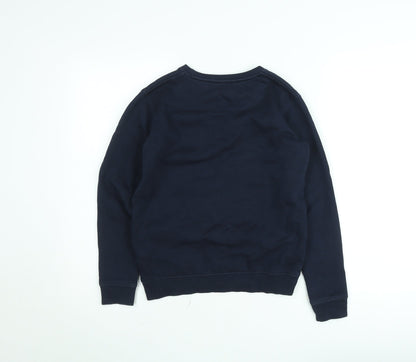Russell Athletic Boys Blue 10-11 Years Pullover Sweatshirt