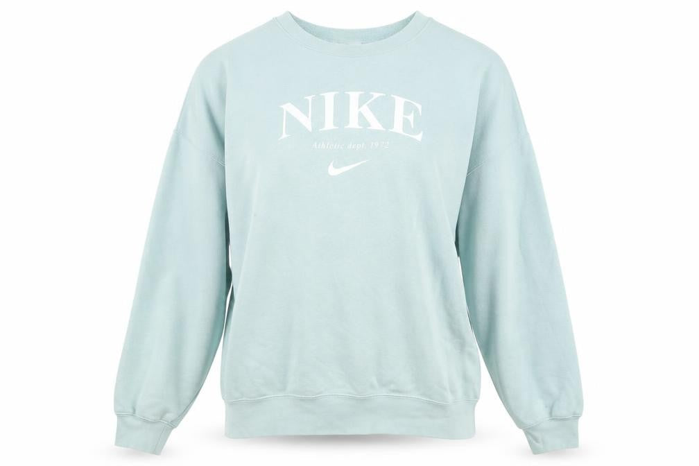 Womens UK Size XS Nike Blue Pullover Sweatshirt