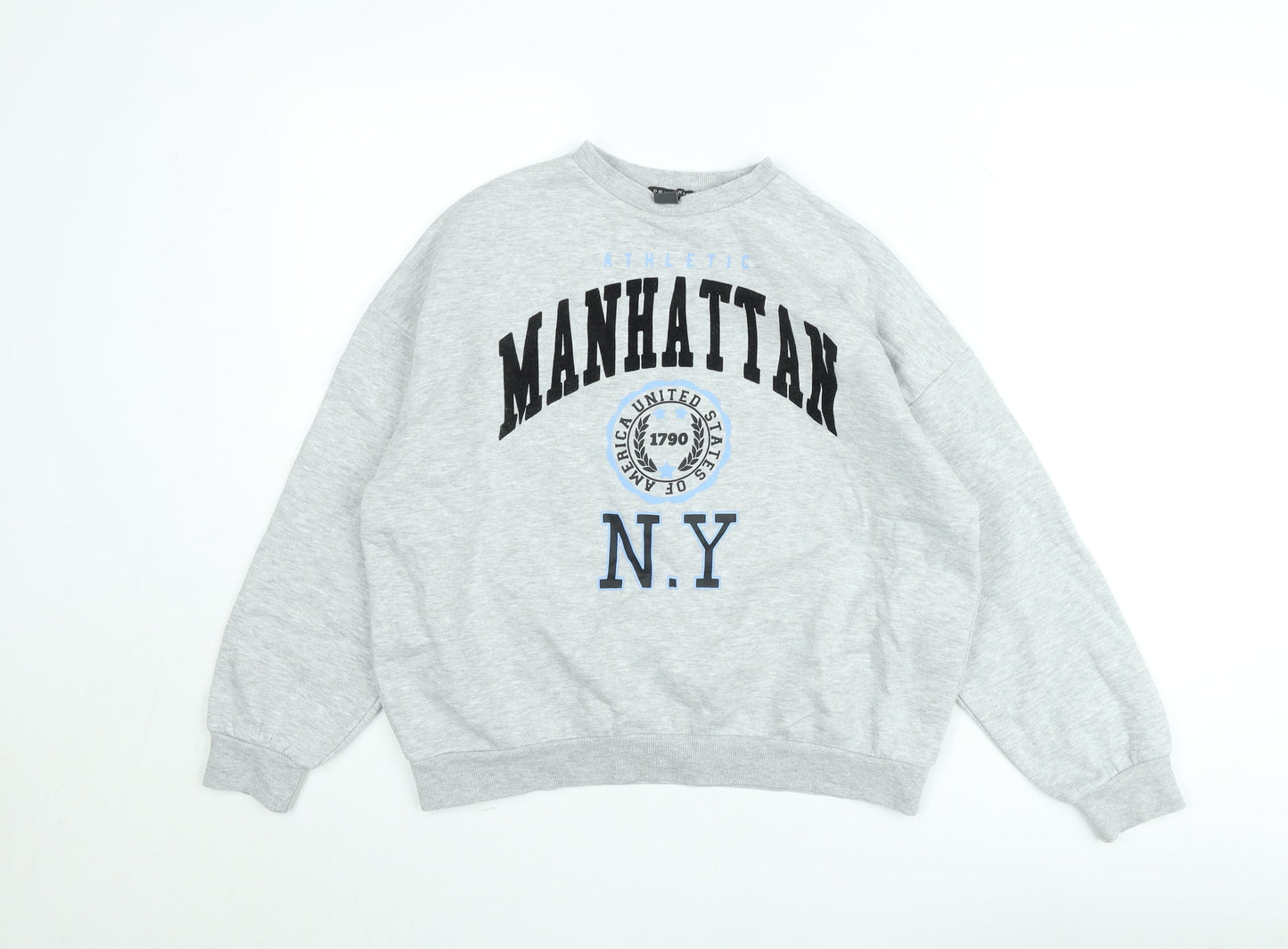 Primark Teens Grey Manhattan NY Graphic Sweatshirt 11-12Y 152cm