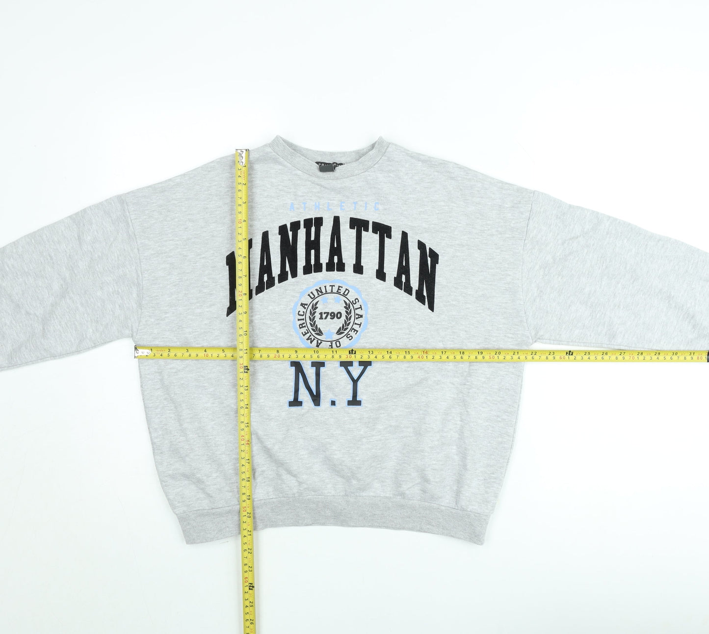 Primark Teens Grey Manhattan NY Graphic Sweatshirt 11-12Y 152cm