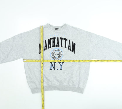 Primark Teens Grey Manhattan NY Graphic Sweatshirt 11-12Y 152cm
