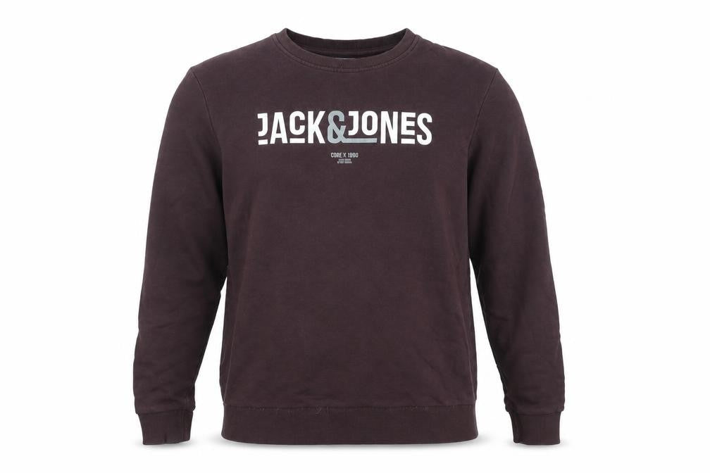 Mens UK Size M JACK & JONES Brown Pullover Sweatshirt