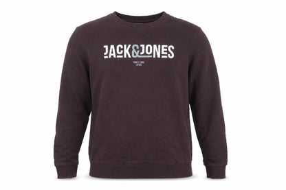 Mens UK Size M JACK & JONES Brown Pullover Sweatshirt