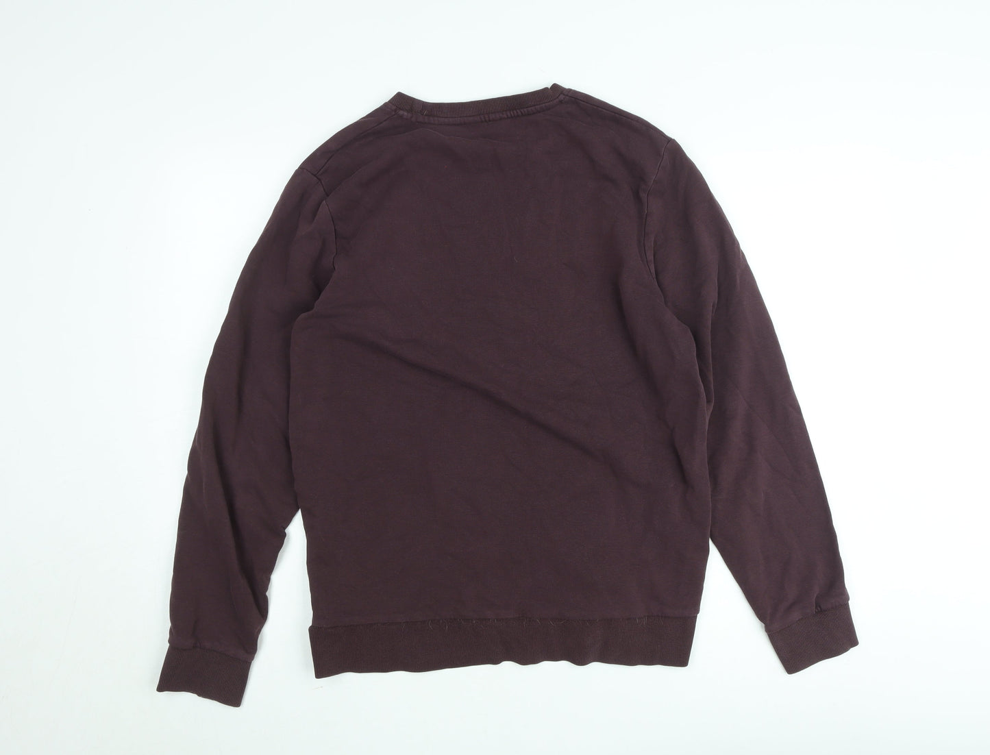 Mens UK Size M JACK & JONES Brown Pullover Sweatshirt