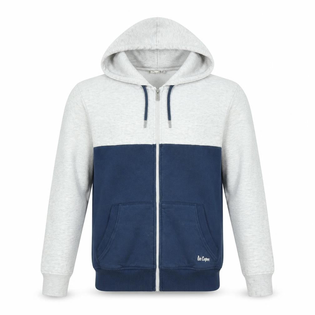 Mens UK Size M Lee Cooper Multicoloured Full Zip Hoodie