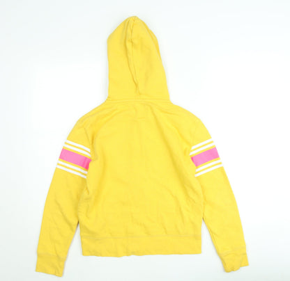 GAP Kids Yellow Full Zip Hoodie Women's Teens Size 14-16 Cotton Blend