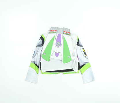 Rubies Boys Multicoloured Buzz Lightyear Toy Story Long Sleeve Pullover T-Shirt One Size