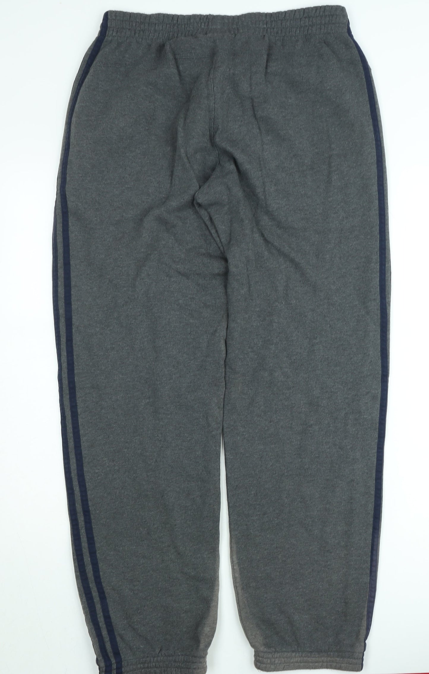 Adidas Mens Grey Jogger Trousers M Essentials Fleece Activewear