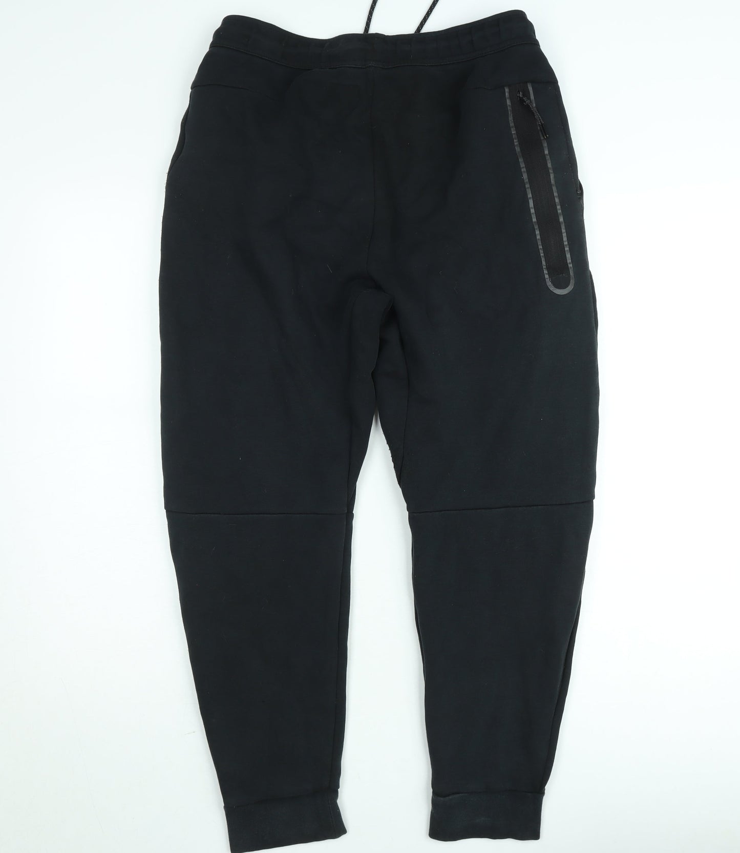 Nike Men's Black Fleece Jogger Trousers M Regular Fit Activewear