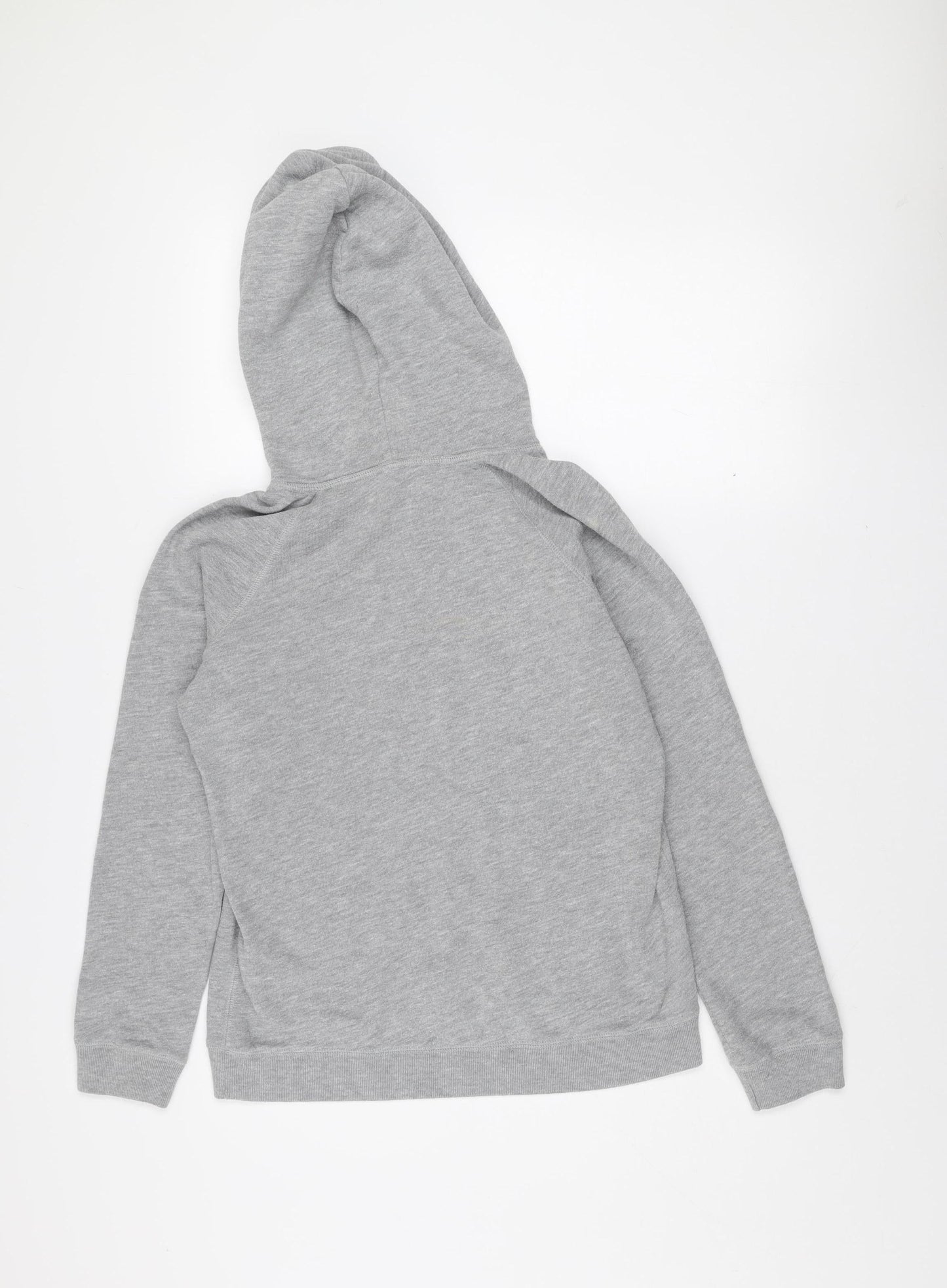 Girls UK Size 10 Years Jack Wills Grey Pullover Hoodie