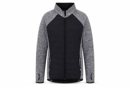 Marks and Spencer Men's Black Grey Lightweight Full Zip Active Jacket S