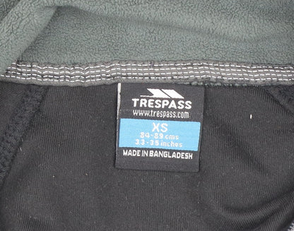 Trespass Men’s Black XS Fleece 1/2 Zip Pullover Sweatshirt