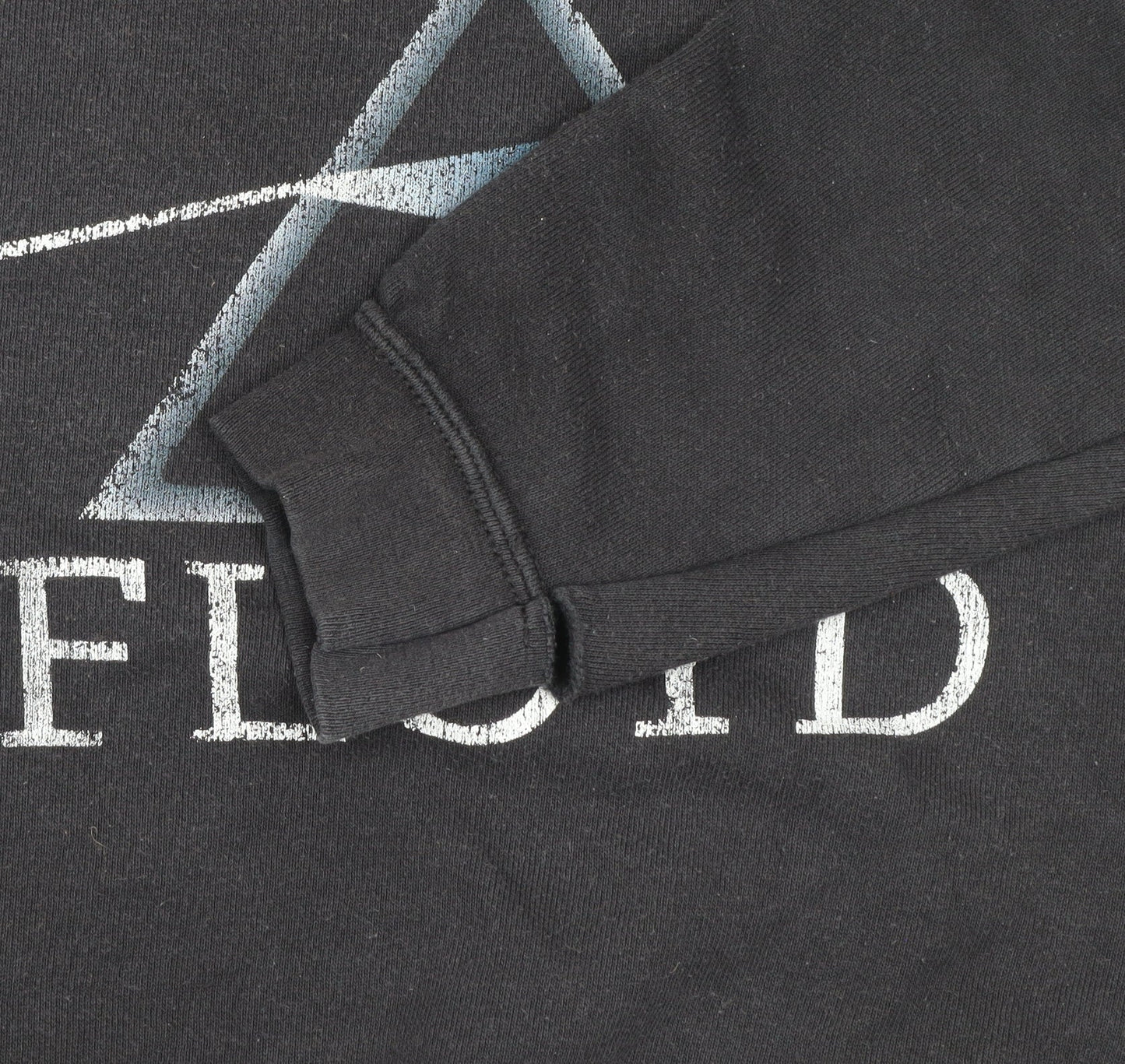 Unisex Kids Black Pink Floyd XL Pullover Graphic Band Sweatshirt