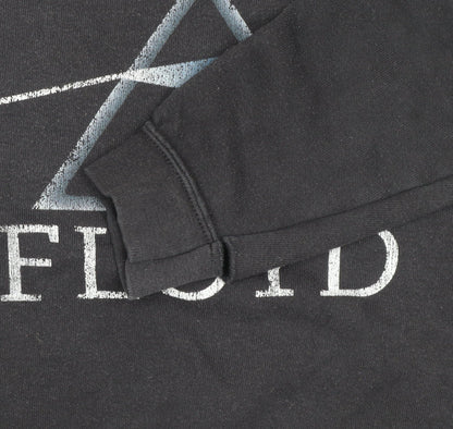 Unisex Kids Black Pink Floyd XL Pullover Graphic Band Sweatshirt