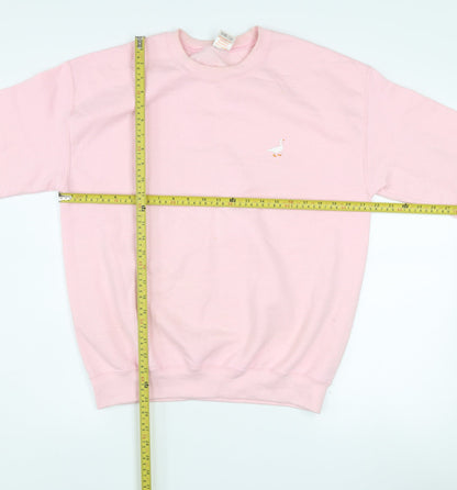 G&G Women’s Pink Crew Neck Pullover Sweatshirt Size M