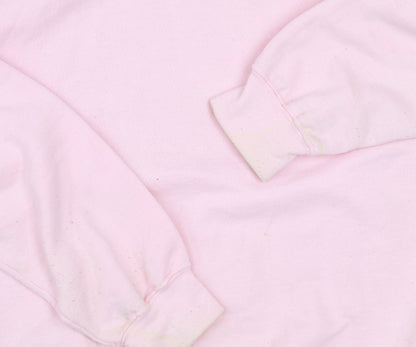 G&G Women’s Pink Crew Neck Pullover Sweatshirt Size M