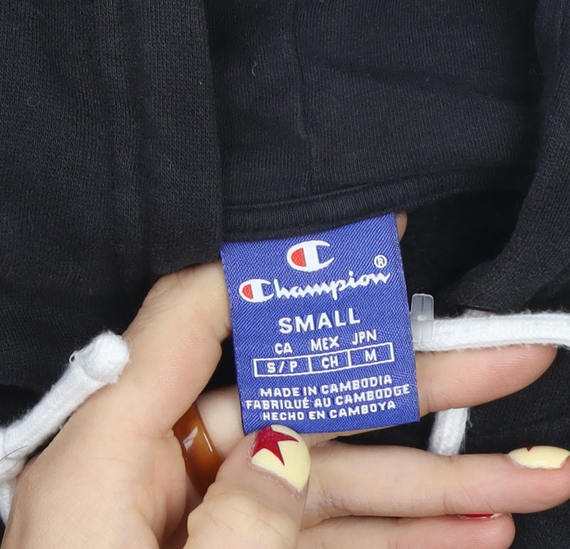 Mens UK Size S Champion Black Basic Jacket