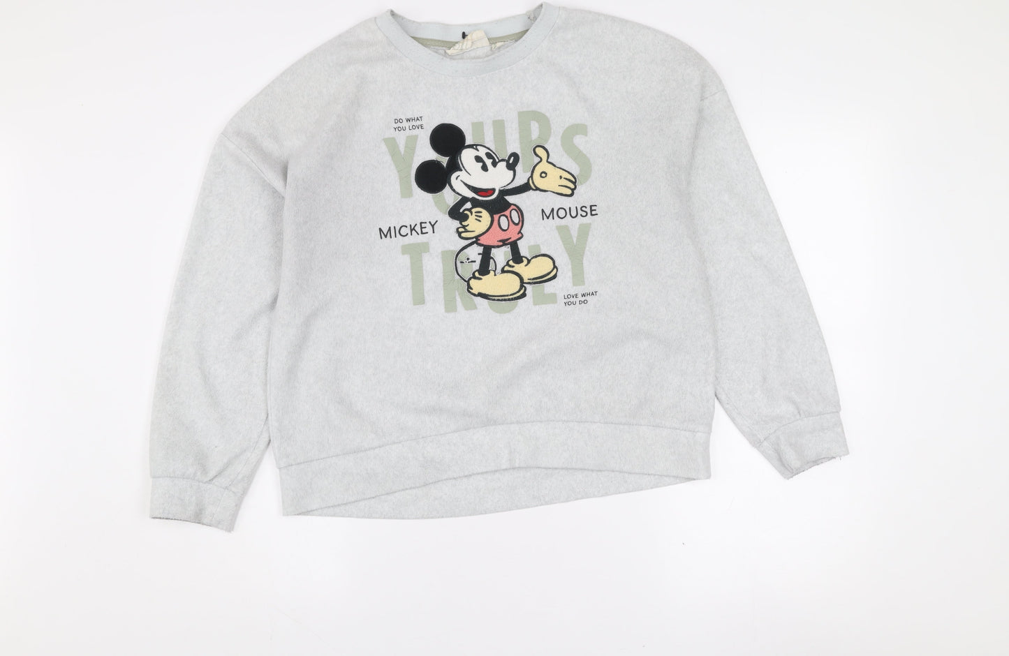 Women'secret Disney Mickey Mouse Grey Sweatshirt Women's M