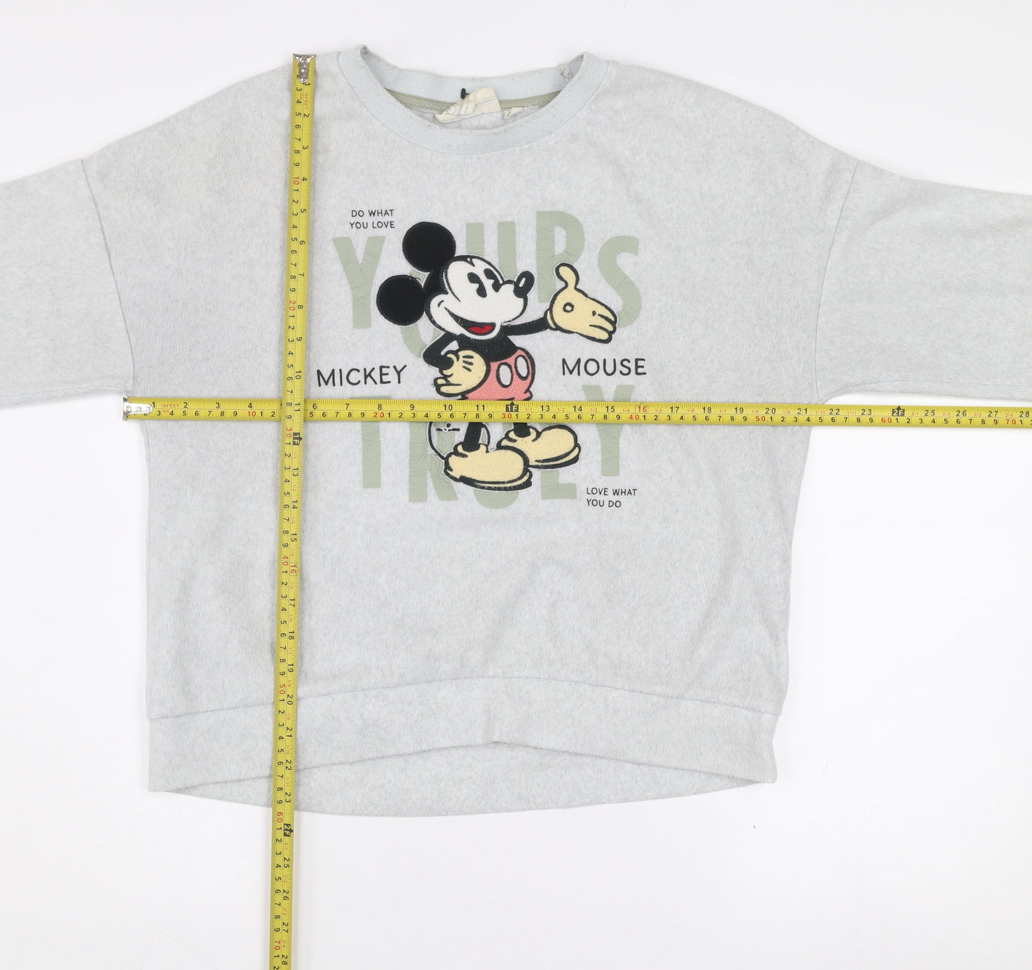 Women'secret Disney Mickey Mouse Grey Sweatshirt Women's M