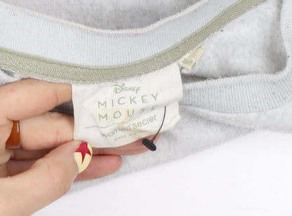 Women'secret Disney Mickey Mouse Grey Sweatshirt Women's M