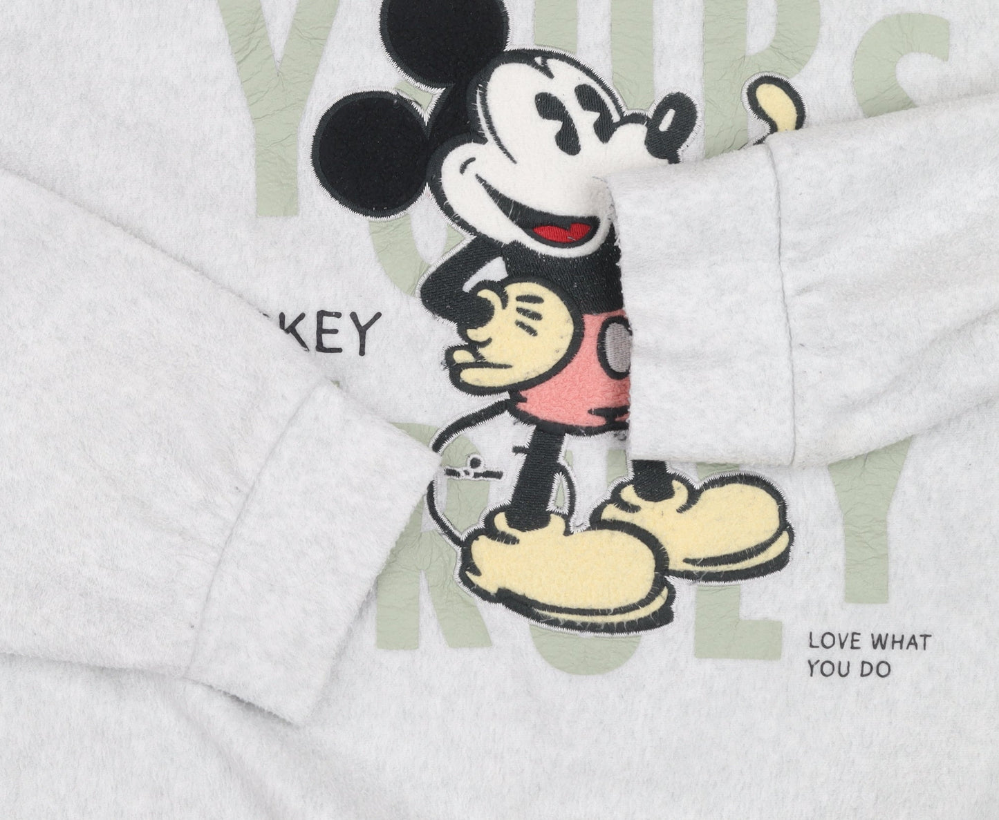 Women'secret Disney Mickey Mouse Grey Sweatshirt Women's M