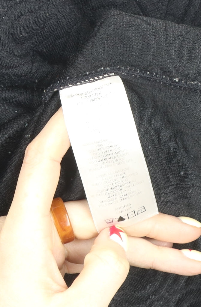 Womens UK Size XL Calvin Klein Black Pullover Sweatshirt