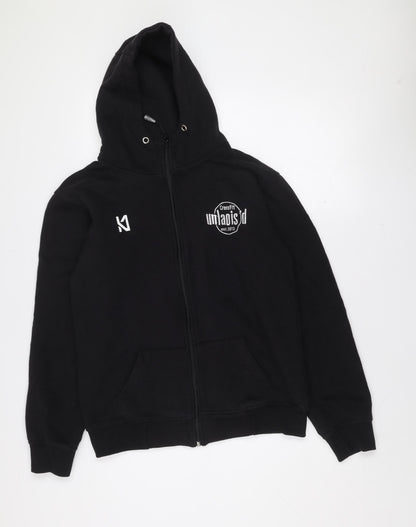 K1 Clothing Men’s Black Small Full Zip Hooded Jacket CrossFit Style