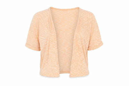 Pull&Bear Womens Beige Kimono Style Short Sleeve Blouse Size S