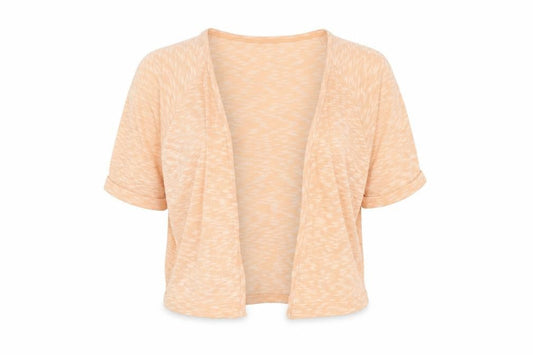 Pull&Bear Womens Beige Kimono Style Short Sleeve Blouse Size S