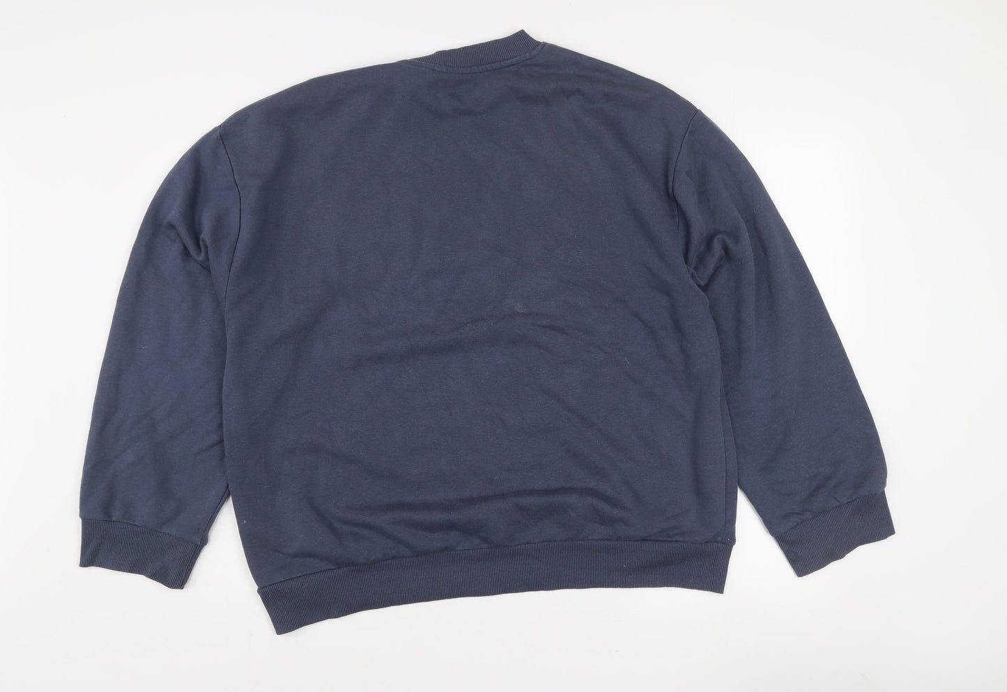 ASOS Design Women's Navy Paris Le Marais Pullover Sweatshirt Size S